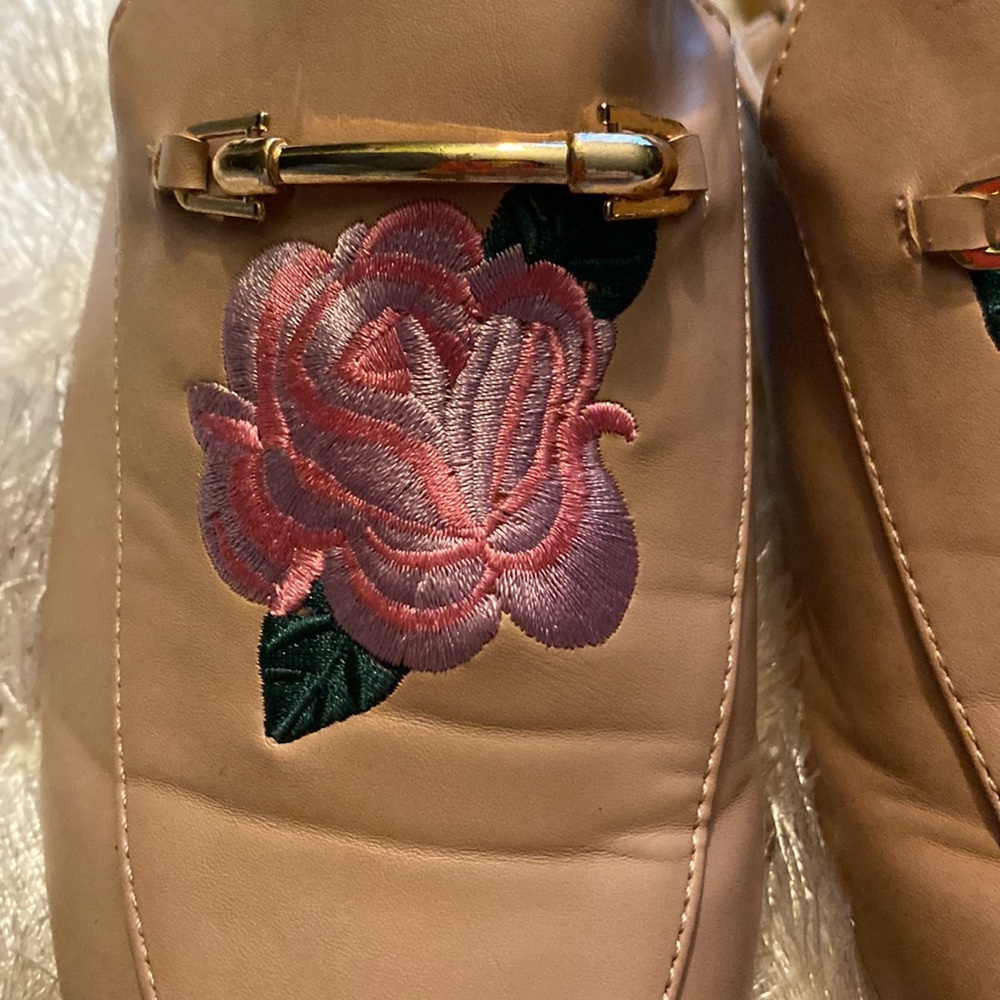 Catherine Malandrino Leather Slip On Shoes size 10 - Picture 2 of 4